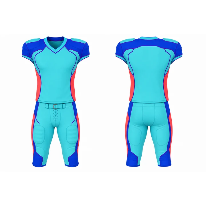Glacier Circuit 2026 American Football kit design